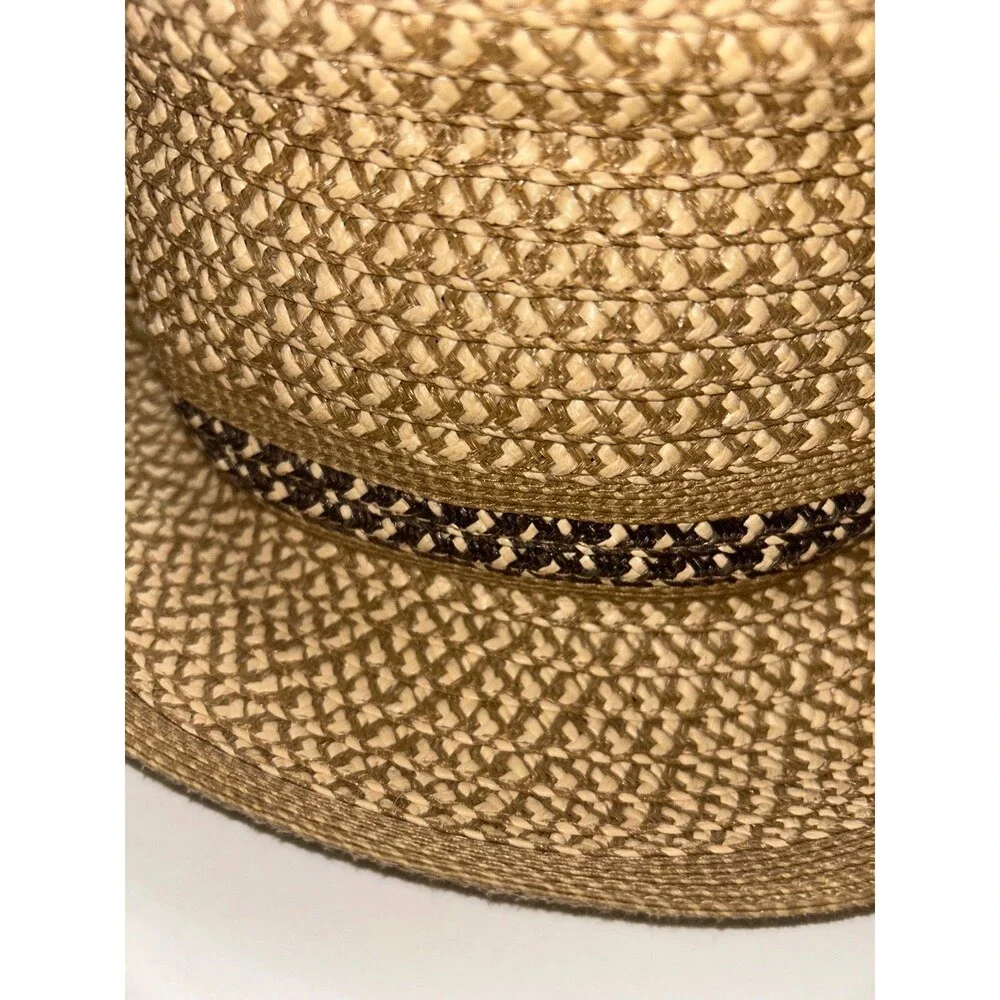 Eric Javits Women’s Squishee Fedora Hat Straw Packable UPF 50+ - Picture 4 of 9